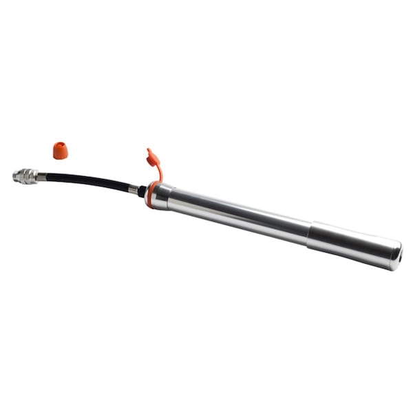 Geared2Golf Airborne- Mouse Tail Air pump. Size 10.5 in.- Silver GE166245 - main